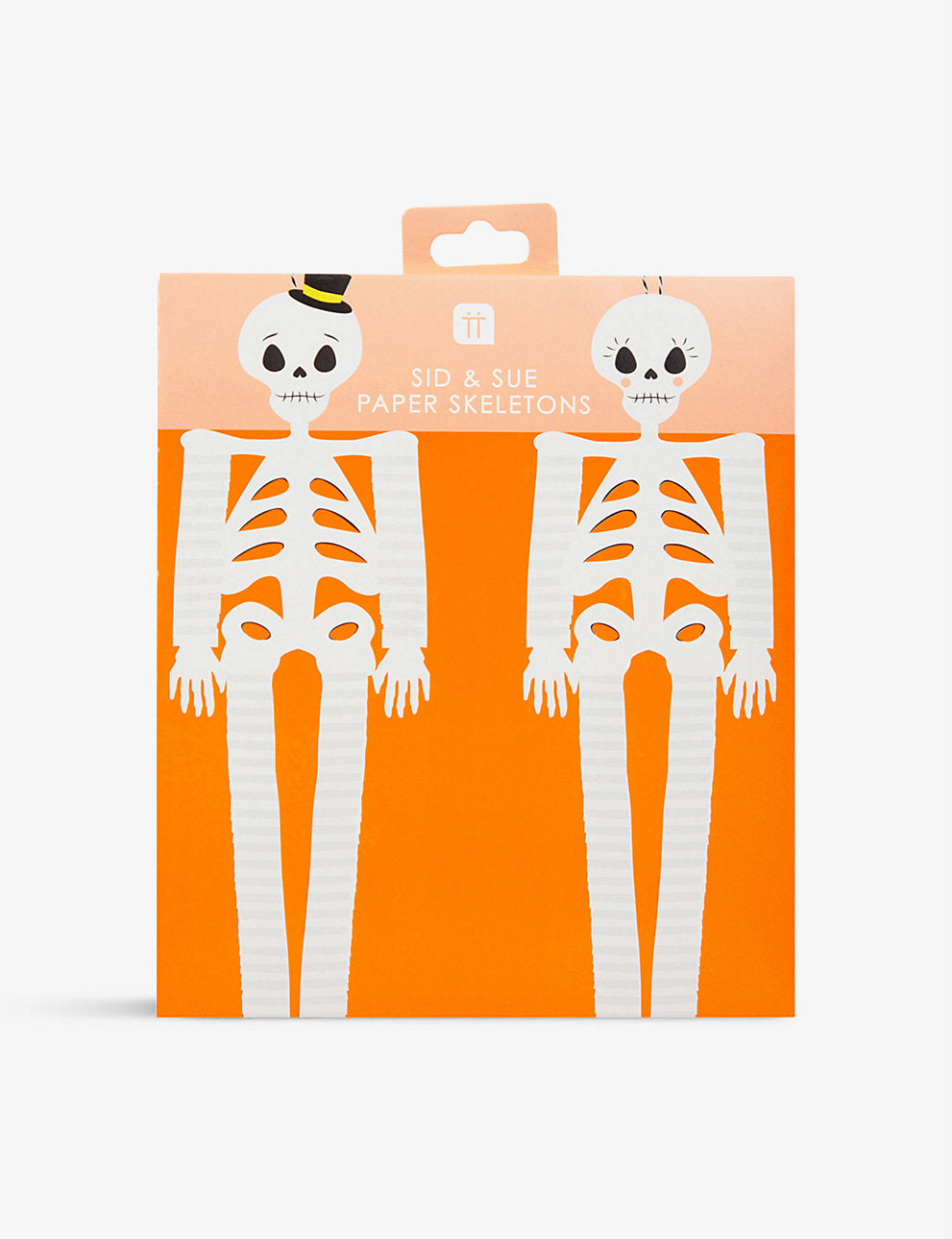 Halloween Sid and Sue Paper Skeletons