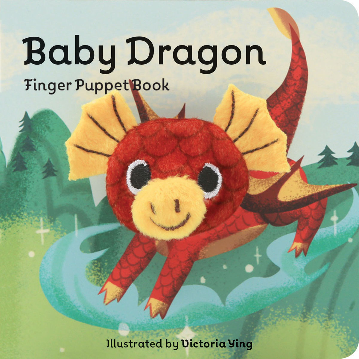 Little puppet book, baby dragon