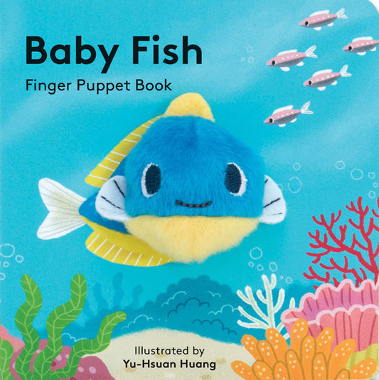 small puppet book featuring an adorable baby fish