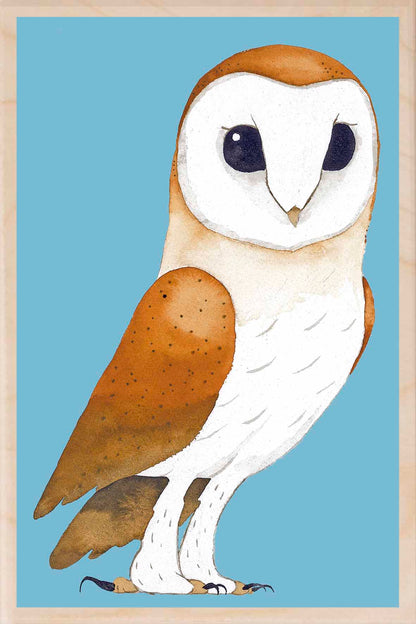 Wooden PC Matt Sewell Barn Owl