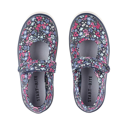 StartRite BLOSSOM Canvas Shoes (Navy) 22-27