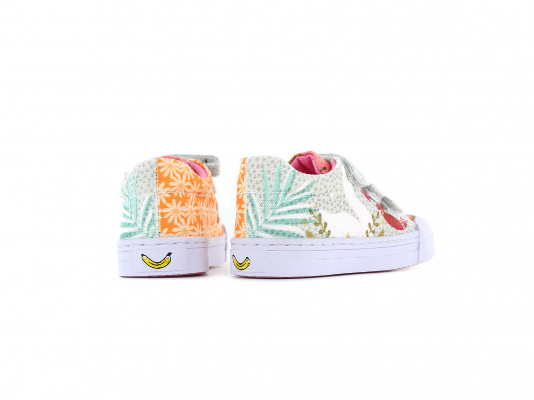Go Bananas SWAN KISS Vegan Trainers - 35 only!