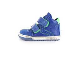 ShoesMe SMART Leather High Tops (Cobalt Blue) 