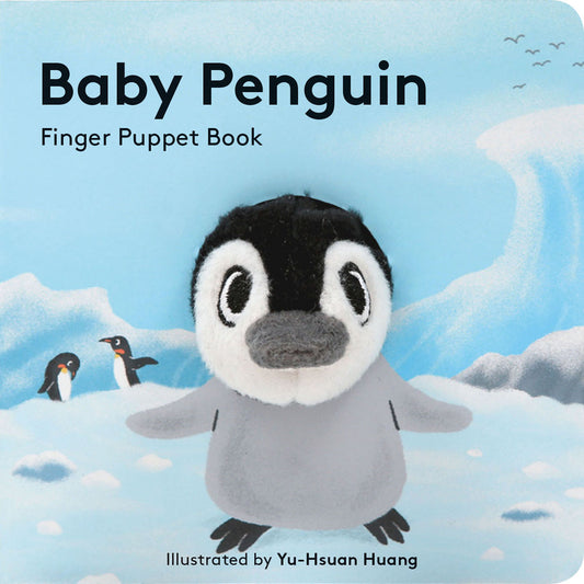 a fun puppet finger book about a baby penguin to delight little ones