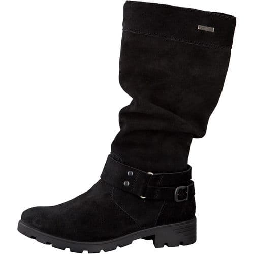 Ricosta RIANA Waterproof Leather Boots (Black)