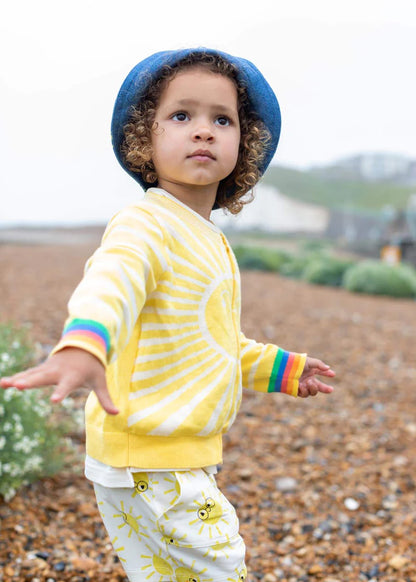 Rye - Yellow Sunshine Organic Cardigan