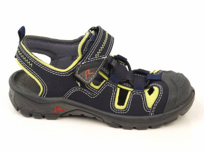 Ricosta TORNE Closed-Toe Sandals (Black)  29-32
