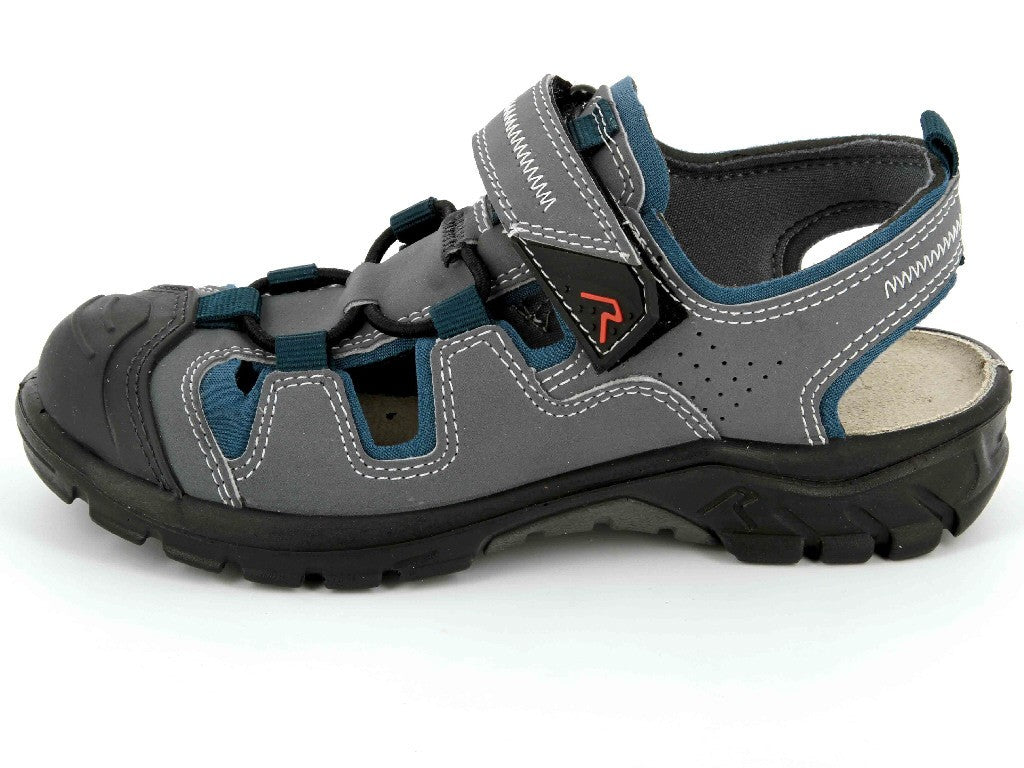 Ricosta TORNE Closed-Toe Sandals (Grey)  28-35