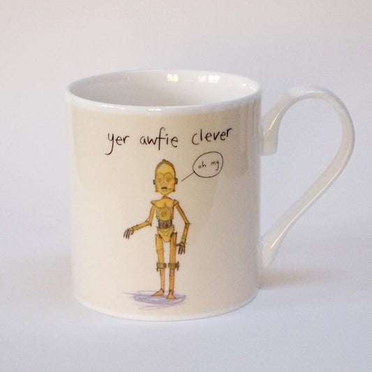star wars yer awfie clever mug